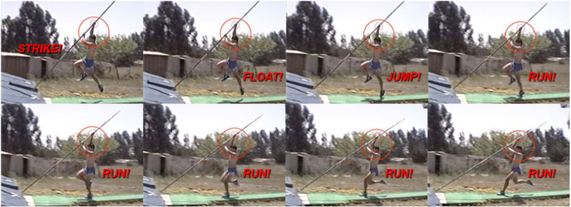 pole vault step-by-step